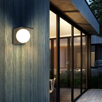Solar LED Cube Wall Light - 1000 Lumens - 4000K - LumeGen