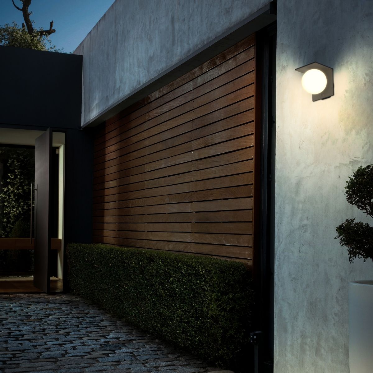 Solar LED Cube Wall Light - 1000 Lumens - 4000K - LumeGen