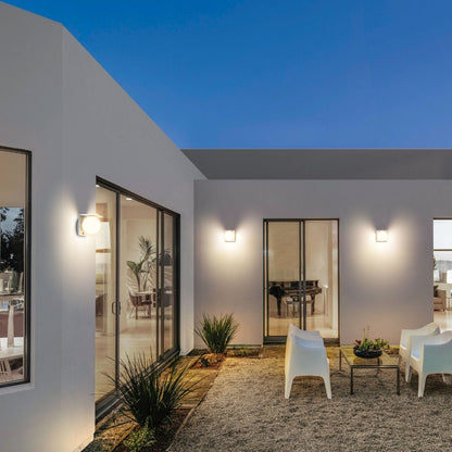 Solar LED Cube Wall Light - 1000 Lumens - 4000K - LumeGen