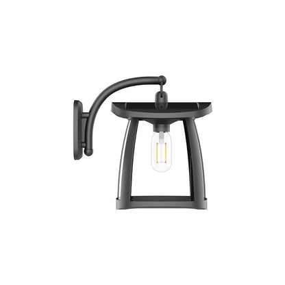 solar LED wall light