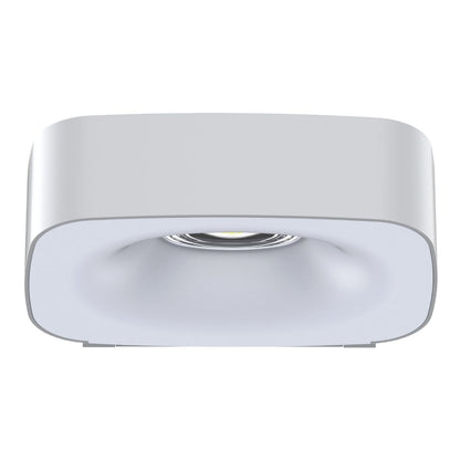 Solar LED Mini Up/Down Wall Light - White Finish - 4000K - LumeGen
