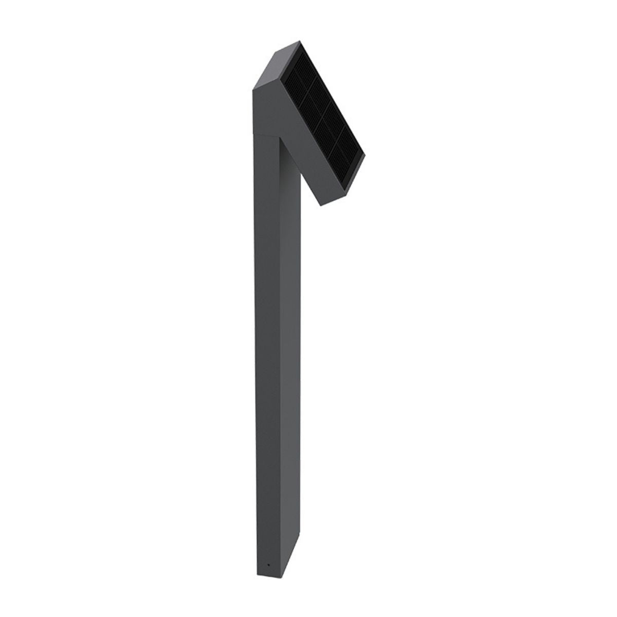 Solar LED Pathway Bollard Light - 500 Lumens - 3000K - Black Finish - LumeGen