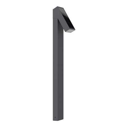 Solar LED Pathway Bollard Light - 500 Lumens - 3000K - Black Finish - LumeGen