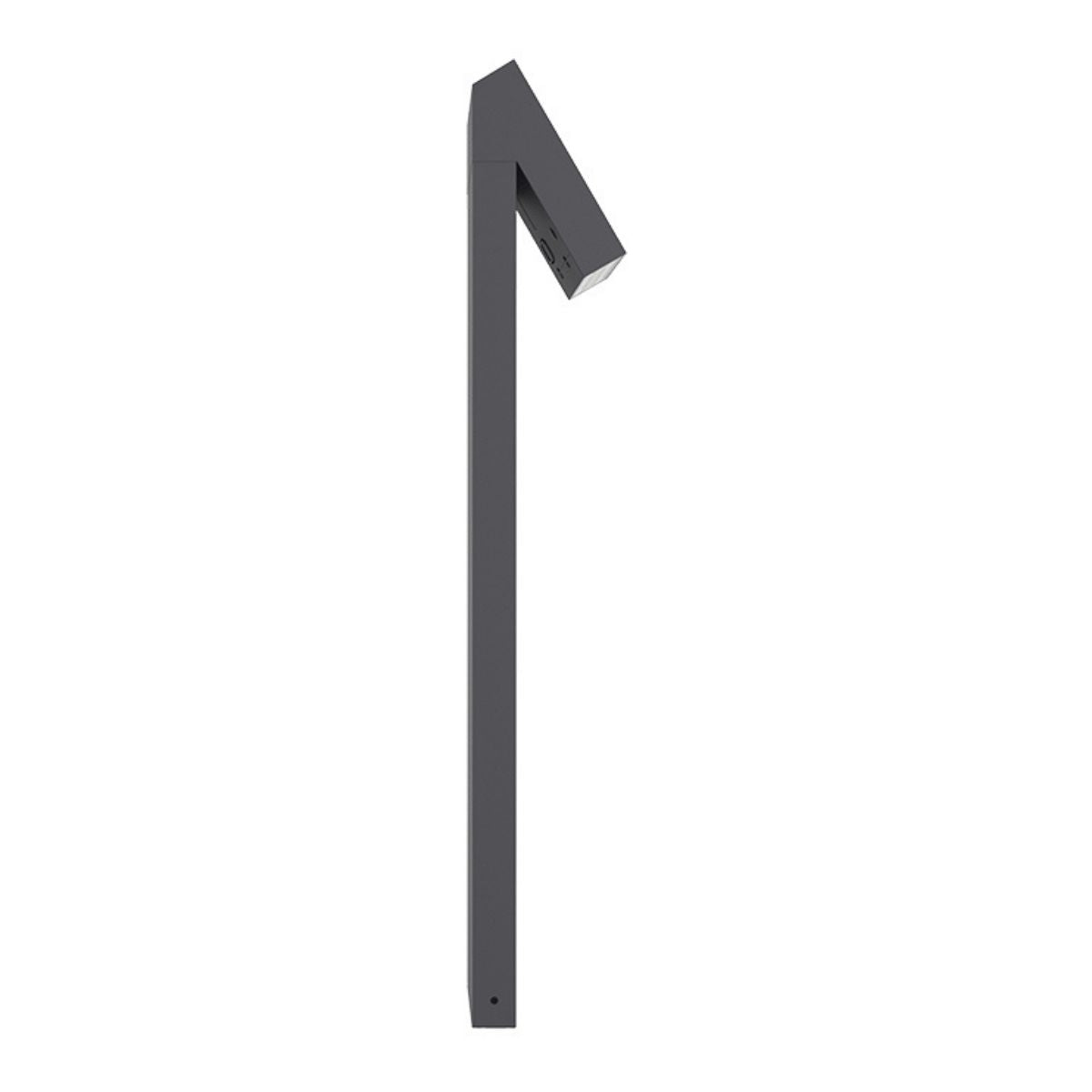 Solar LED Pathway Bollard Light - 500 Lumens - 3000K - Black Finish - LumeGen