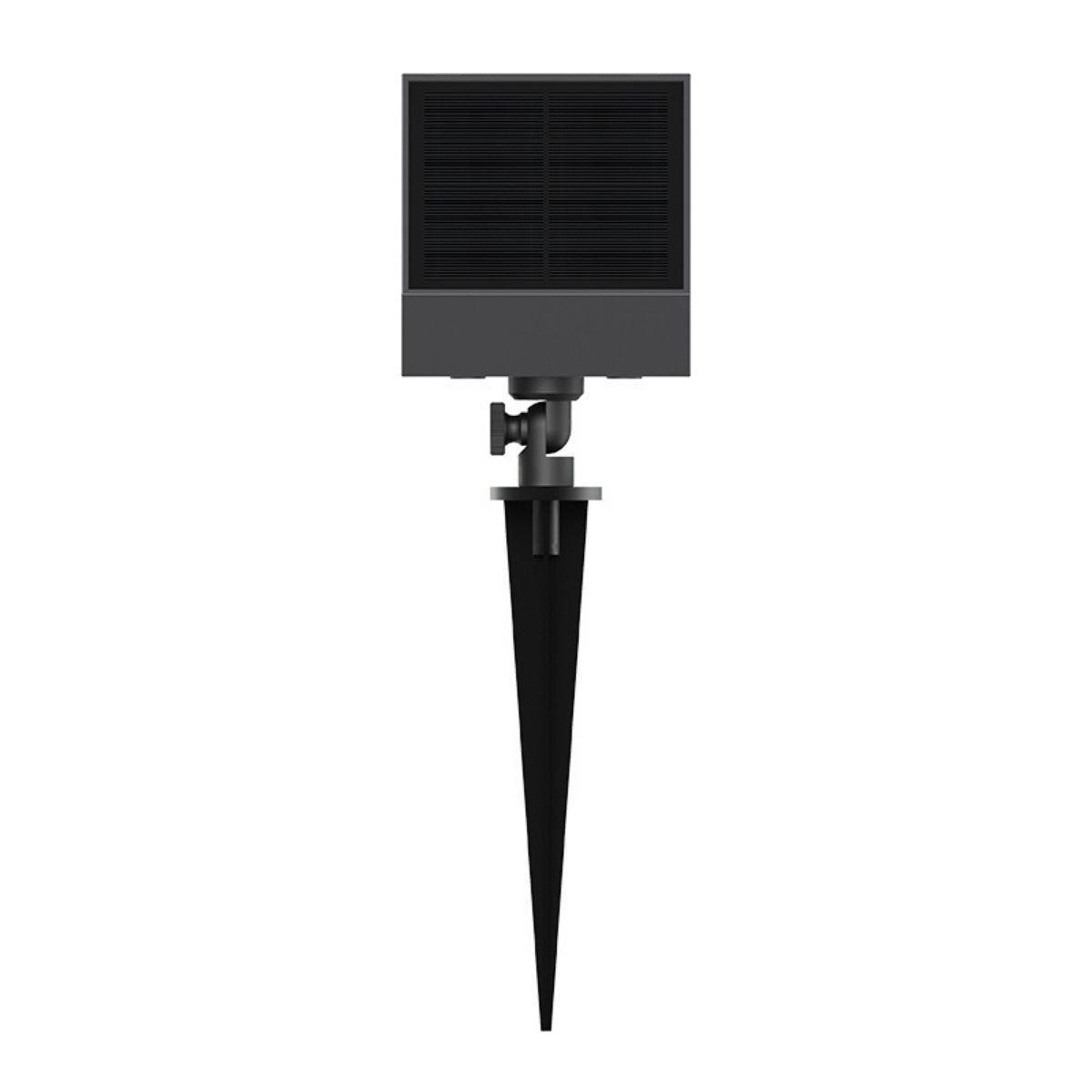 Solar LED Flag or Pathway Spot Light - 500 Lumens - 3000K - Black Finish - LumeGen