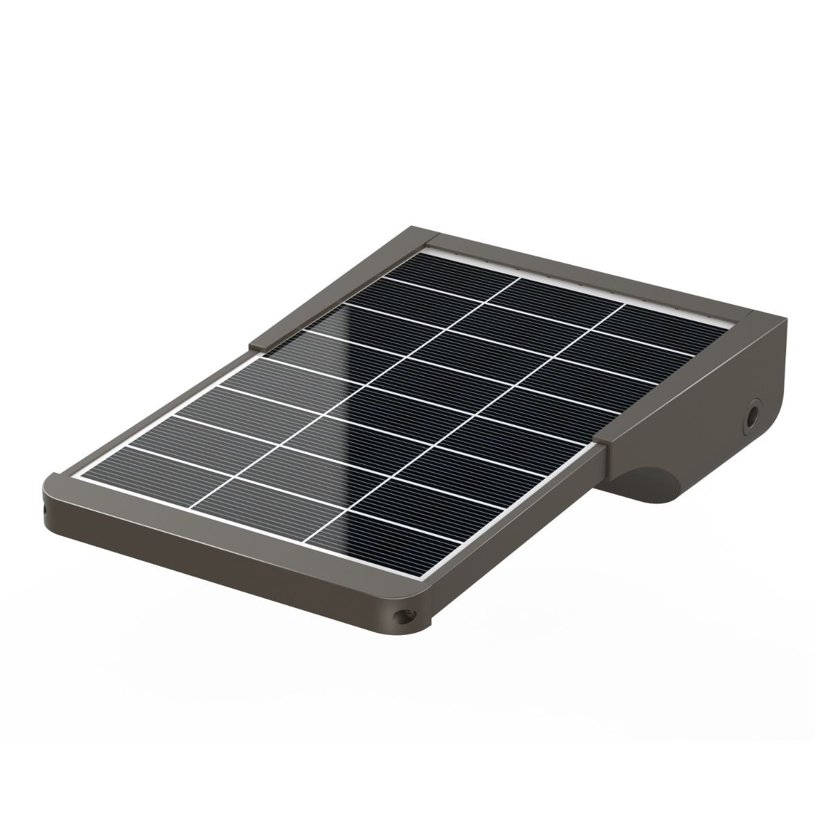 Solar LED Street Area Light - Wall or Pole Mount - 6000 Lumens - Dual Color Temperatures - LumeGen