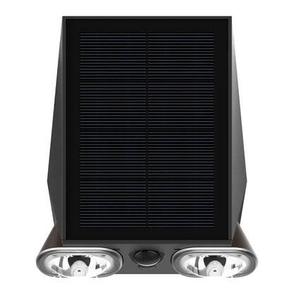 solar panel of solar LED wall light