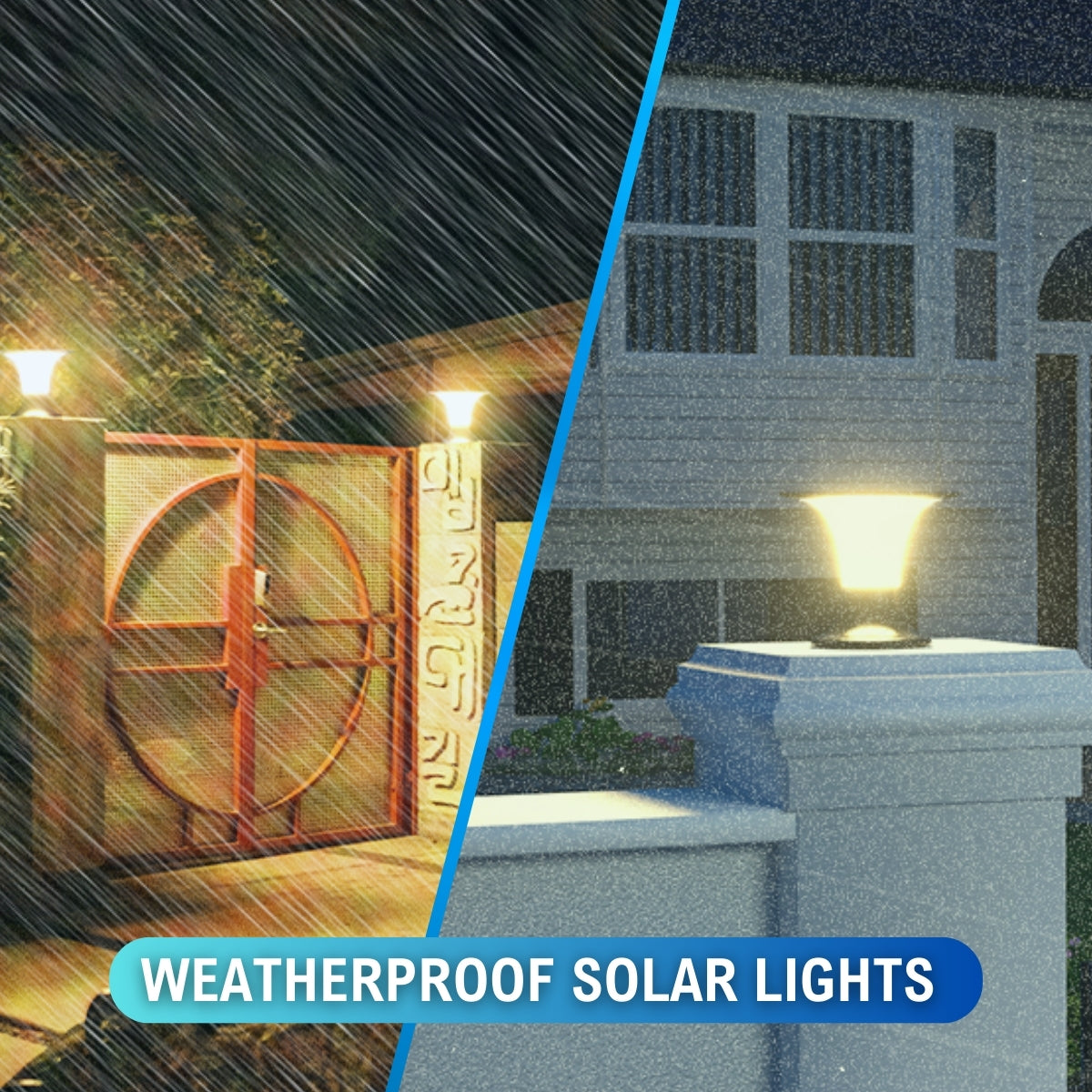 waterproof solar lights