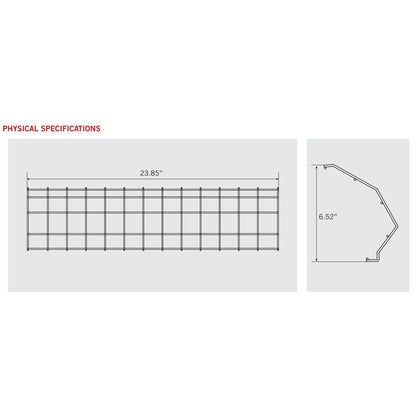 Wire Guard for 2ft. LED Stairwell Fixture - Keystone