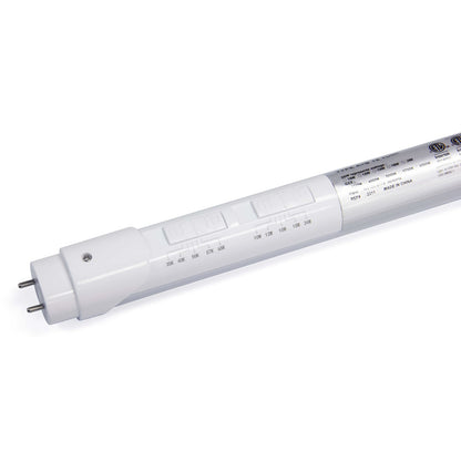 Case of 30 - 4ft LED T8 Wattage Adjustable & Color Tunable Tube - Type A+B - 10W/12W/15W/18W/24W - 35K/40K/50K/57K/65K - Jen Lighting