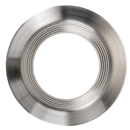 6in. Interchangeable Trim for Integrated Driver Downlights - Brushed Nickel - Keystone