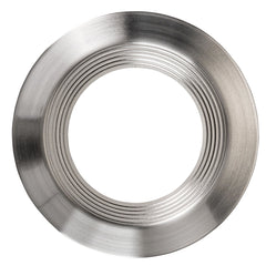 6in. Interchangeable Trim for Integrated Driver Downlights - Brushed Nickel - Keystone