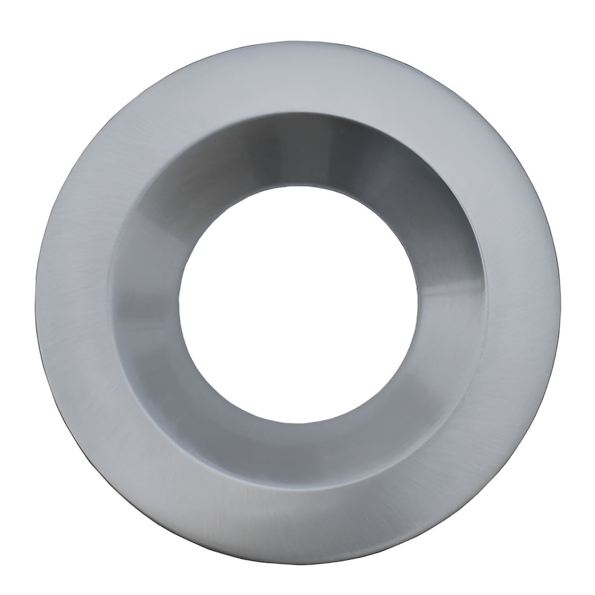 8in. Interchangeable Trim for Integrated Driver Downlights - Brushed Nickel - Keystone