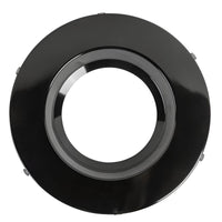 6in. Interchangeable Trim for Retrofit Downlights - Matte Black - Keystone