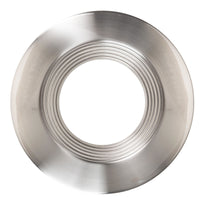 4in. Interchangeable Trim for Retrofit Downlights - Brushed Nickel - Keystone