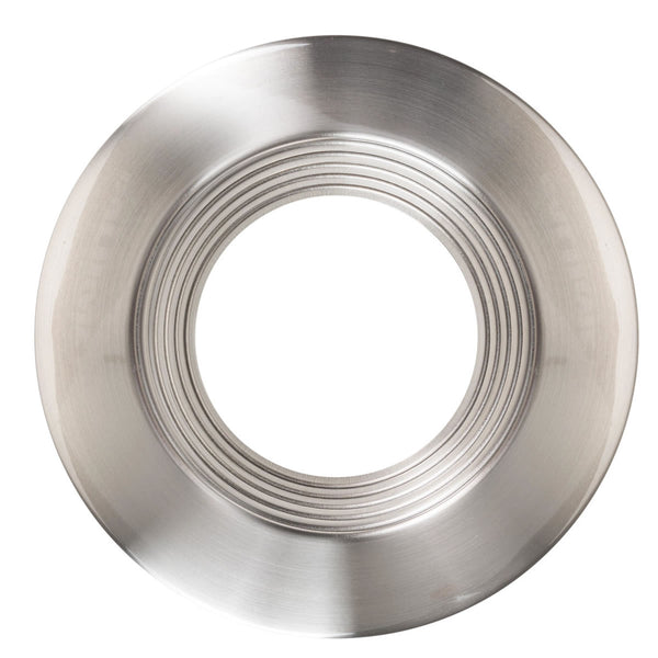 4in. Interchangeable Trim for Retrofit Downlights - Brushed Nickel - Keystone