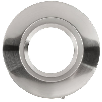 6in. Interchangeable Trim for Retrofit Downlights - Brushed Nickel - Keystone