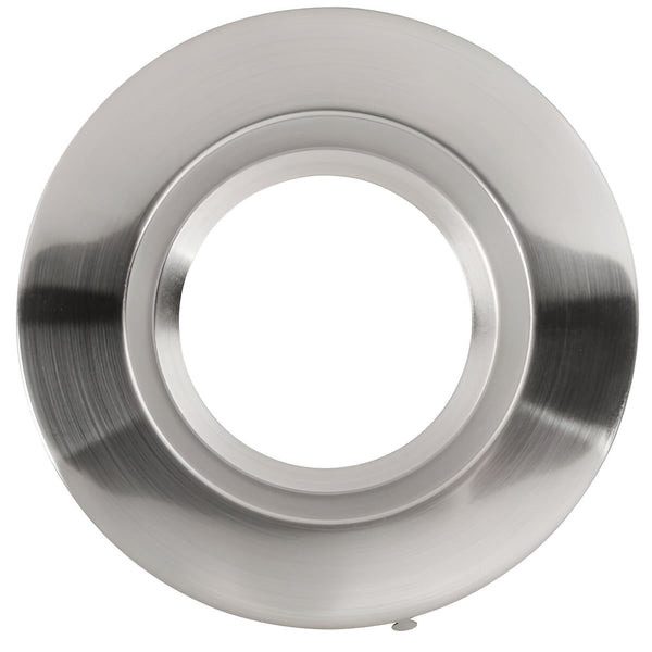 6in. Interchangeable Trim for Retrofit Downlights - Brushed Nickel - Keystone