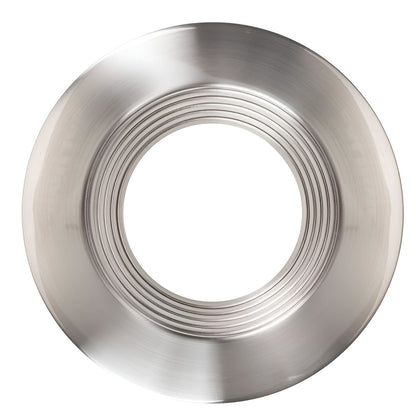 4in. Interchangeable Trim for Baffled Retrofit Downlights - Brushed Nickel - Keystone
