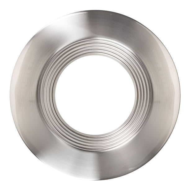 4in. Interchangeable Trim for Baffled Retrofit Downlights - Brushed Nickel - Keystone