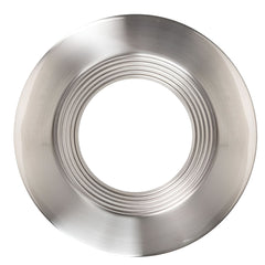 4in. Interchangeable Trim for Baffled Retrofit Downlights - Brushed Nickel - Keystone