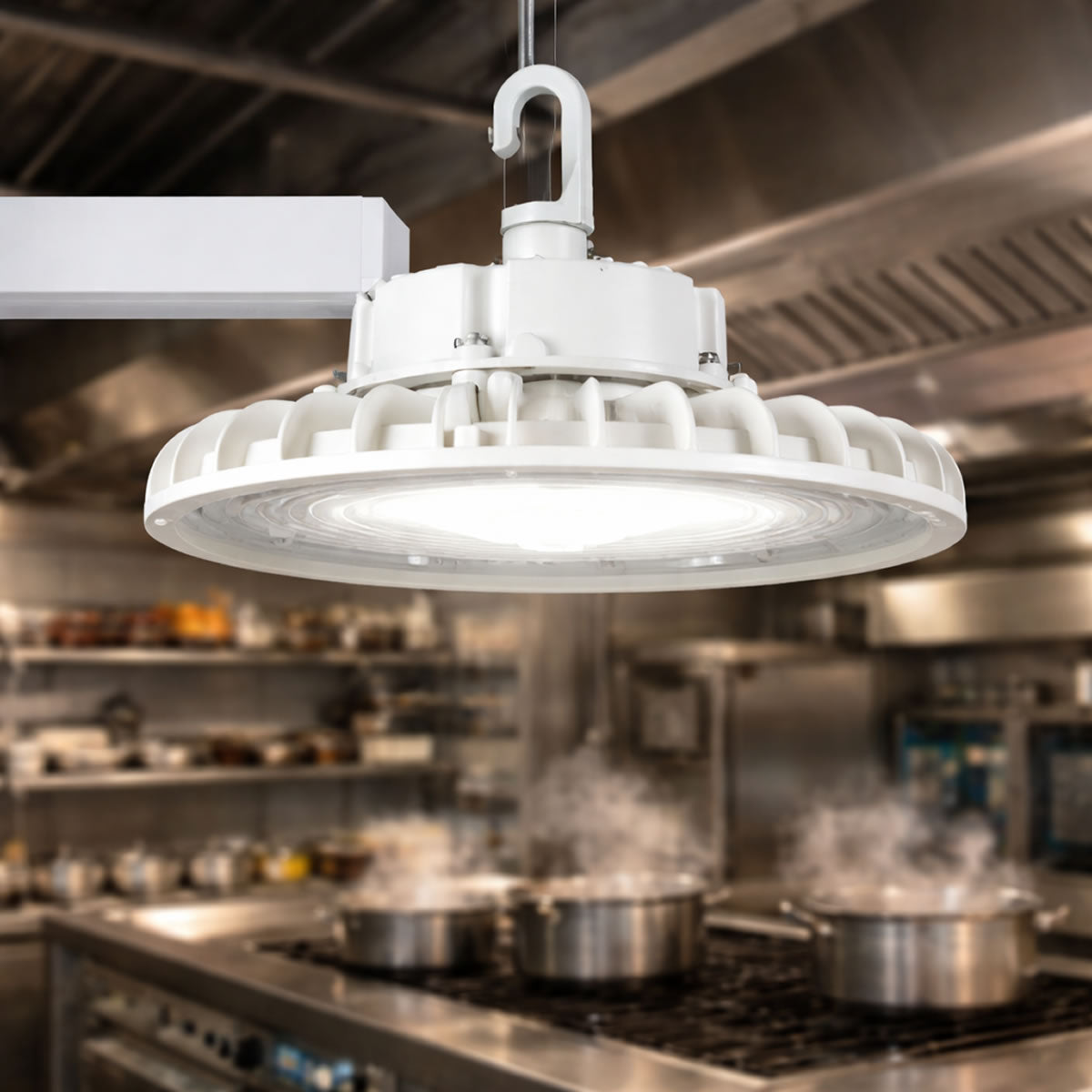 LED UFO High Bay - Wattage Selectable up to 150W - Color Selectable - Energetic Lighting