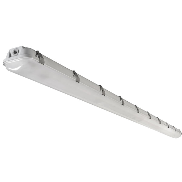 8ft LED Vapor Tight Light - Wattage Adjustable up to 100W - 3 Color Select - Keystone