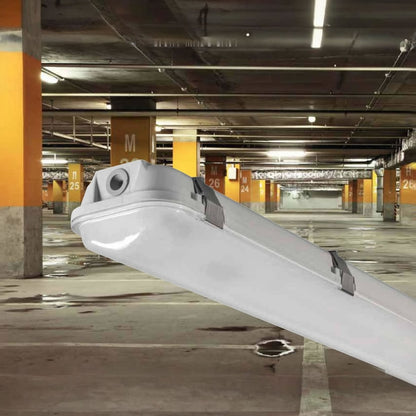 8ft LED Vapor Tight Light - Wattage Adjustable up to 100W - 3 Color Select - Keystone