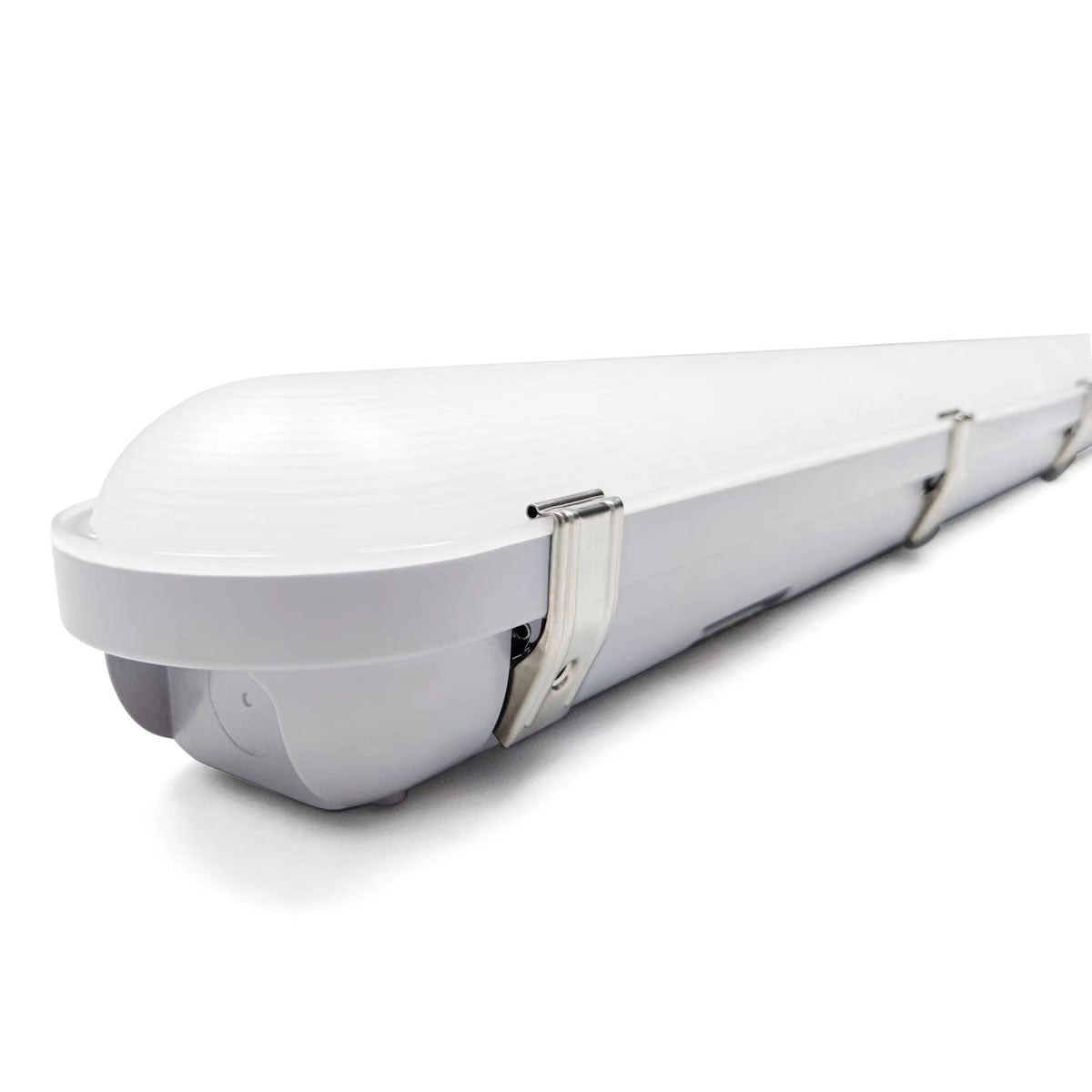 Case of 6 -8ft LED Tri-Proof Vapor Tight Light 10,000 Lumens Max - Wattage Adjustable 40/50/60/70/80W - Color Tunable 35K/40K/50K/57K/65K