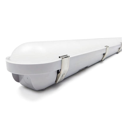 Case of 6 -8ft LED Tri-Proof Vapor Tight Light 10,000 Lumens Max - Wattage Adjustable 40/50/60/70/80W - Color Tunable 35K/40K/50K/57K/65K