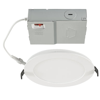 6in. LED Color Tunable Slim Wafer Downlight - 13W - 2700K/3000K/3500K/4000K/5000K - Keystone