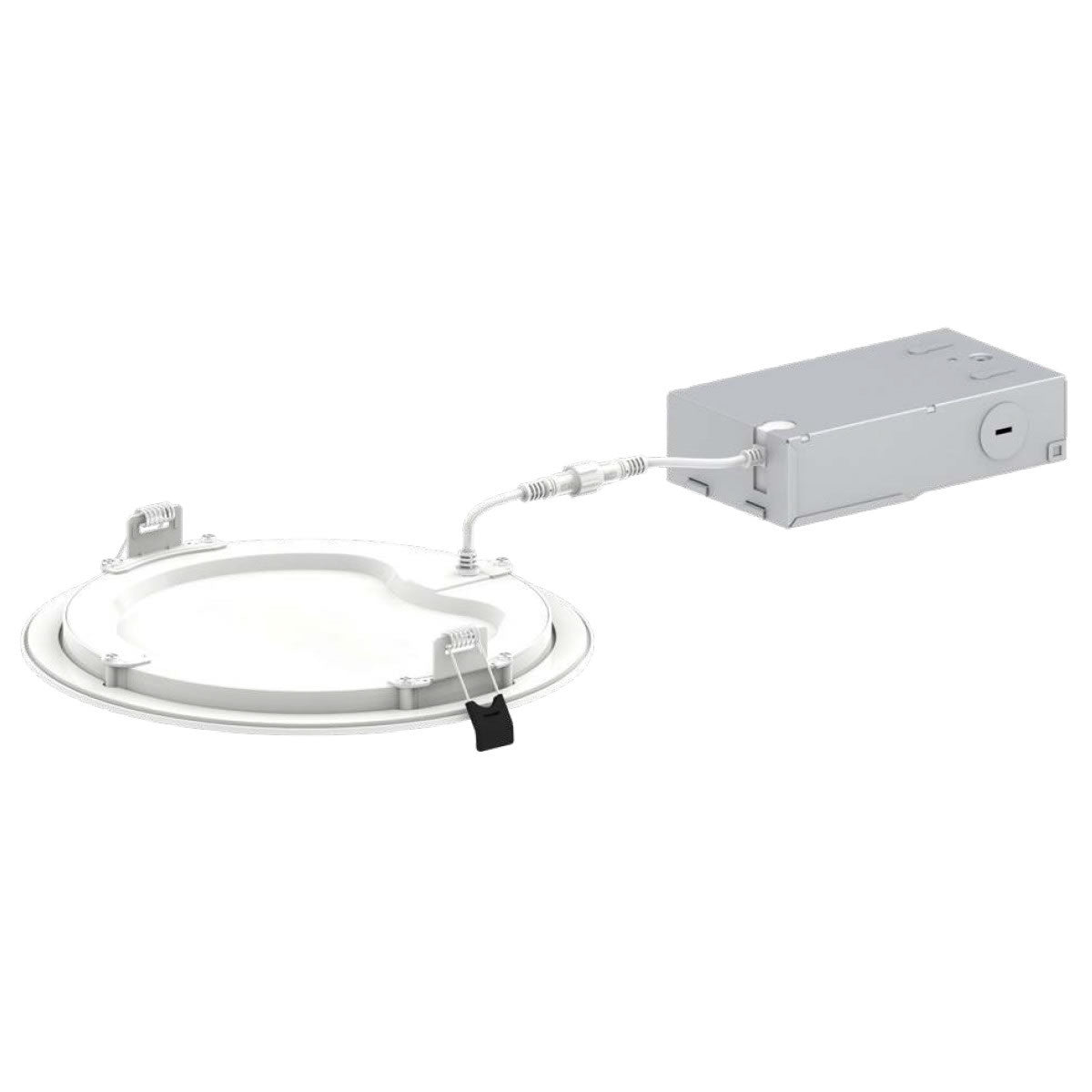 8in. LED Wattage Adjustable & Color Tunable Slim Wafer Downlight - 14W/18W/23W - 2700K/3000K/3500K/4000K/5000K - Keystone