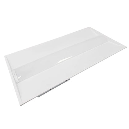 LED Troffer Light 120-277V 72W 6500LM / 9360LM ETL DLC Premium | 2x4FT