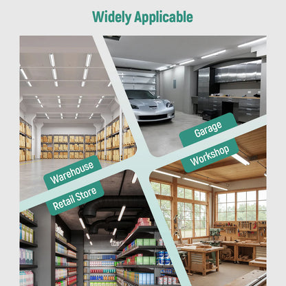 LED Glass Tube Type B 120-277V 2100/2250 Lumens UL Listed | 15W/18W 4FT Clear/Milky