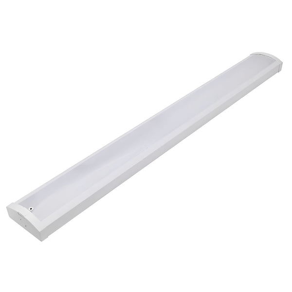 4FT LED Wraparound Light J-WL01, 20/30/40W Selectable, 3500K–6500K, DLC Premium