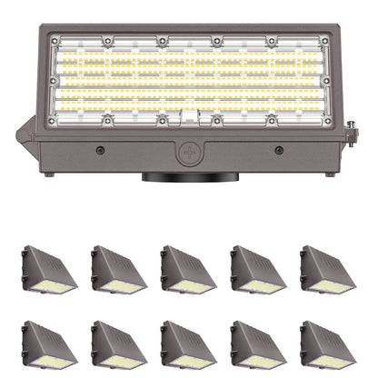 Full Cutoff LED Wall Pack Light, 60–120W Selectable, 3000K–5000K, 120–277V | WP11 - 3000K / 4000K / 5000K