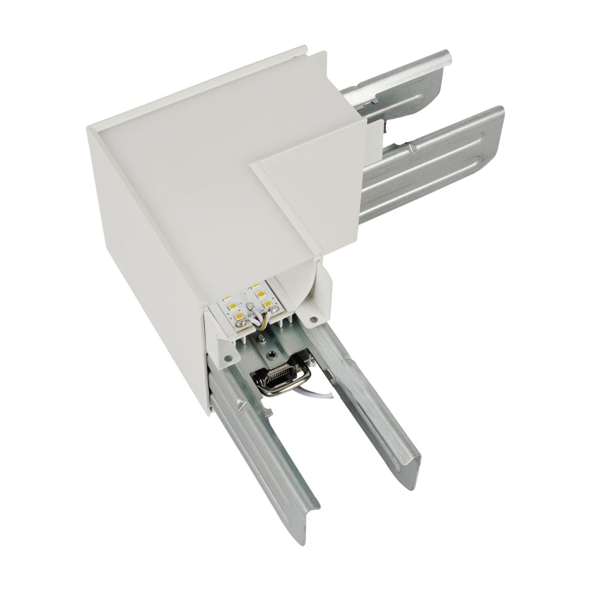 L-Joiner for LumeGen Suspended Linear Lights - White Finish
