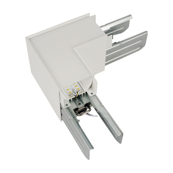 L-Joiner for LumeGen Suspended Linear Lights - White Finish