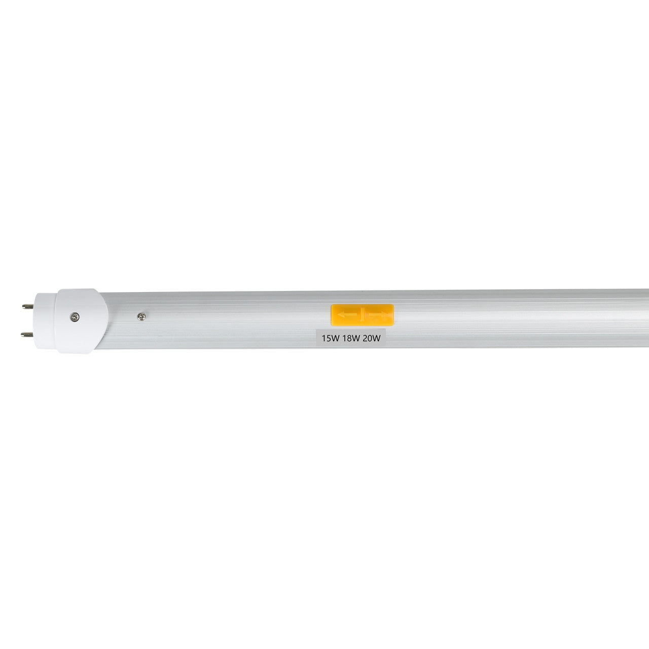 Case of 42 - 4ft. LED Wattage Adjustable T8 Type A+B Linear Tube - 15W/18W/20W - 5000K