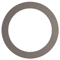6in. Interchangeable Trim for Recessed Wafer Downlights - Brushed Nickel - Keystone