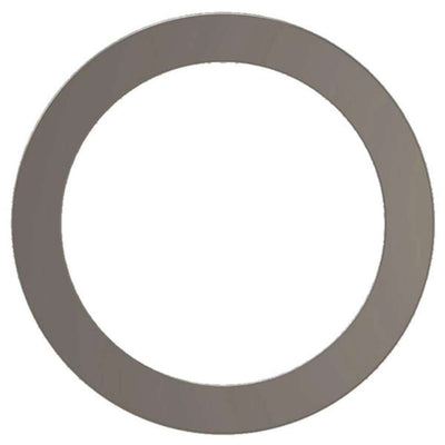 6in. Interchangeable Trim for Recessed Wafer Downlights - Brushed Nickel - Keystone