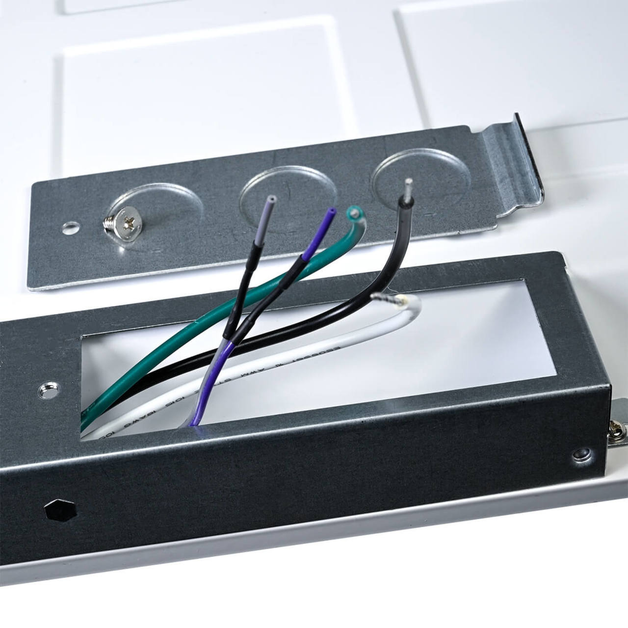 Case of 4 - 2x2 LED Flat Panel Light - Wattage Adjustable 20W/30W/40W - Color Tunable 40K/50K/65K - Jen Lighting