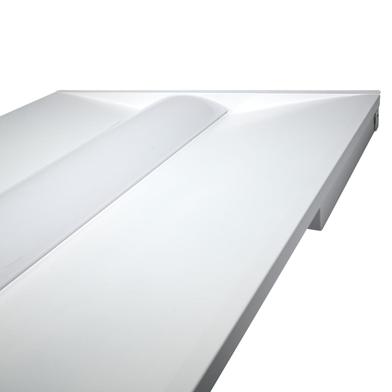 Case of 2 - 2x4 LED Troffer Light - Wattage Adjustable 33W/40W/50W - Color Tunable 30K/40K/50K - Euri Lighting
