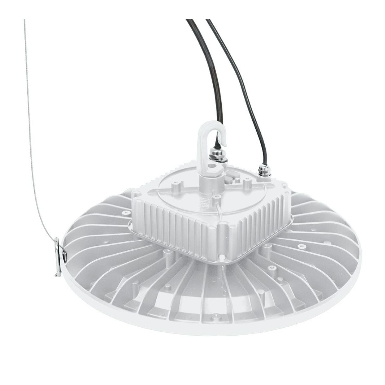 LED UFO High Bay - Wattage Select up to 240W - Color Selectable - White Finish - Energetic Lighting