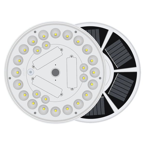 Solar LED Flagtop Pole Light - 200 Lumens - LumeGen