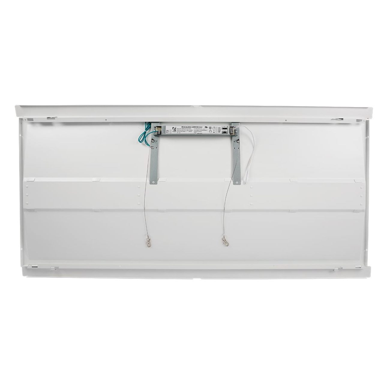 Case of 2 - 2x4 LED Troffer Retrofit Kit - Wattage Adjustable 30W/40W/50W - Color Tunable 35K/40K/50K - LumeGen
