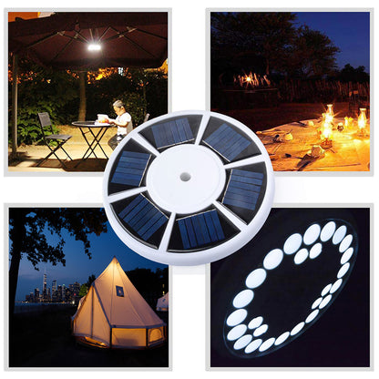 Solar LED Flagtop Pole Light - 200 Lumens - LumeGen