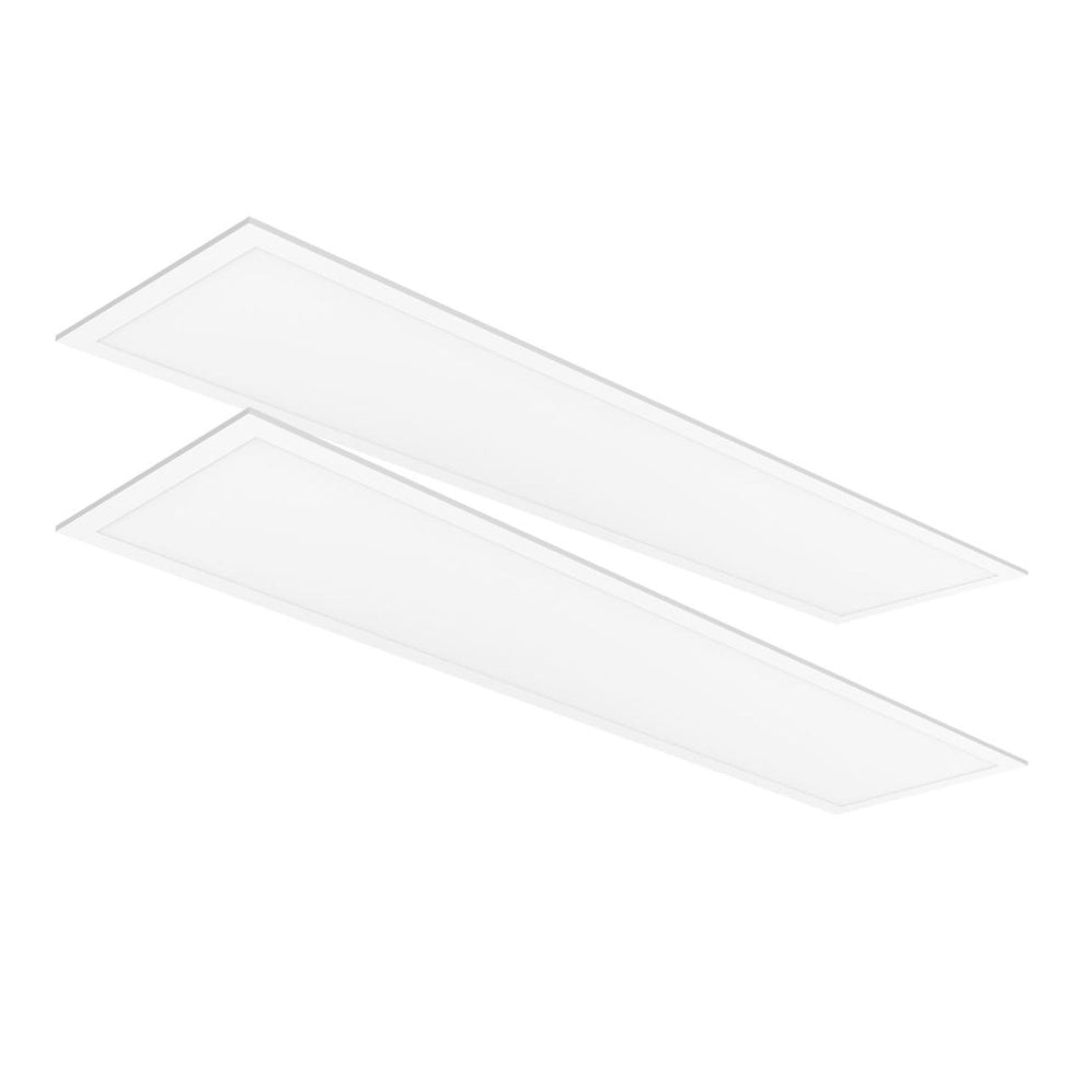 2-Pack - 1x4 LED Flat Panel | Watt & Color Select | 120-347V – LightUp