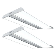 Case of 2 - LED Linear High Bay - Wattage Adjustable up to 320W - Up to 48,000 Lumens - 4000K/5000K