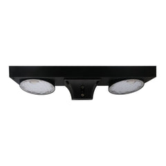Solar LED Dual Head Post Top Area Light - Dual Color Temperature - LumeGen